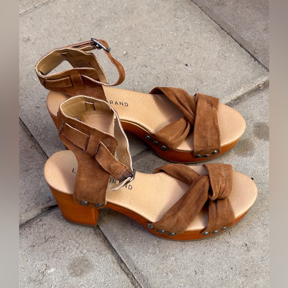 Lucky Brand Brown Heels